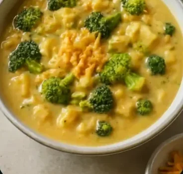 Smoky Broccoli White Bean Soup